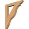 Ekena Millwork Funston Slat Smooth Bracket, Western Red Cedar, 3 1/2"W x 30"D x 34"H BKT04X30X34FST06SWR - alternate 1